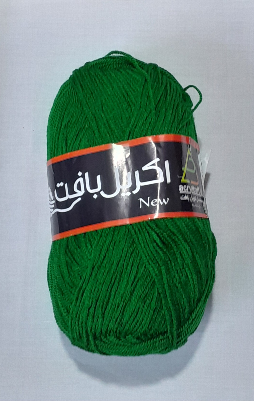 نخ کاموا اکریل بافت کلاف ۱۰۰ گرم ۳۵۰ متر سبز سیدی کد ۱۴